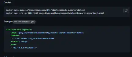 Scarica lo strumento Web o l'app Web Elasticsearch Exporter