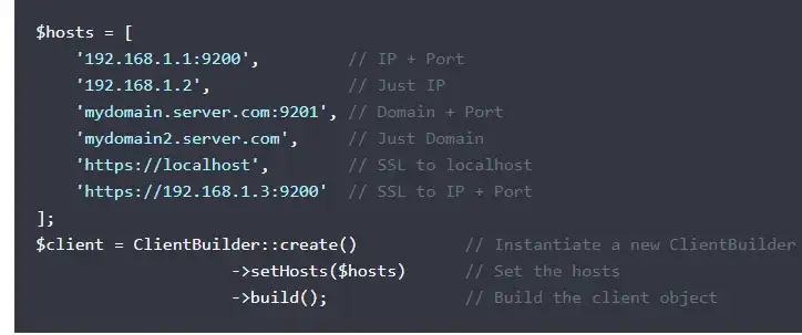 下载网络工具或网络应用程序 elasticsearc-php