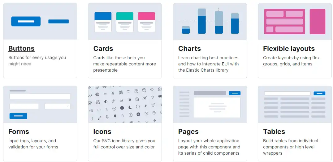 Mag-download ng web tool o web app na Elastic UI Framework