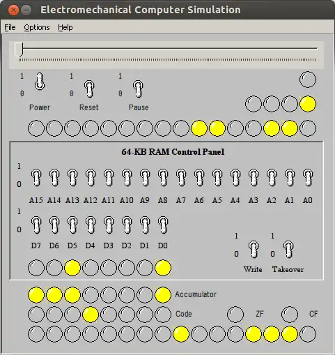 Download web tool or web app Electro-Mechanical Computer Simulation to run in Windows online over Linux online