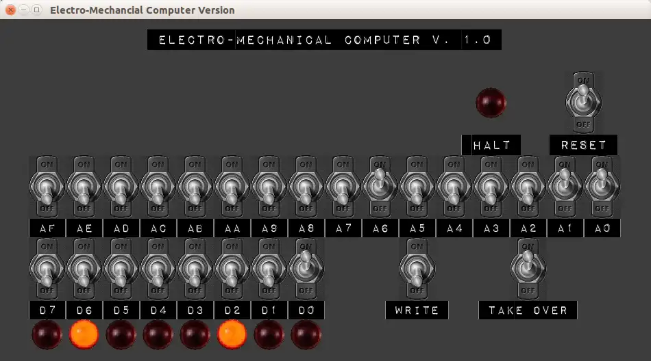 Download web tool or web app Electro-Mechanical Computer Simulation to run in Windows online over Linux online