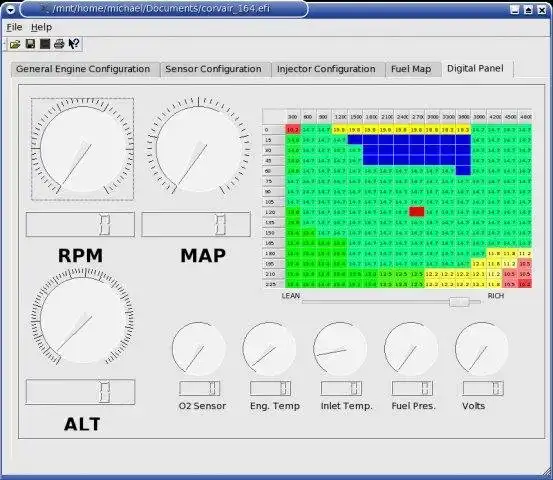 Download web tool or web app Electronic Fuel Injection