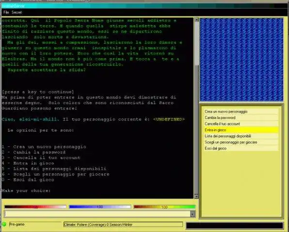 Descărcați instrumentul web sau aplicația web Elei-Dras MUD codebase pentru a rula în Windows online pe Linux online