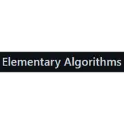 Free download Elementary Algorithms Windows app to run online win Wine in Ubuntu online, Fedora online or Debian online