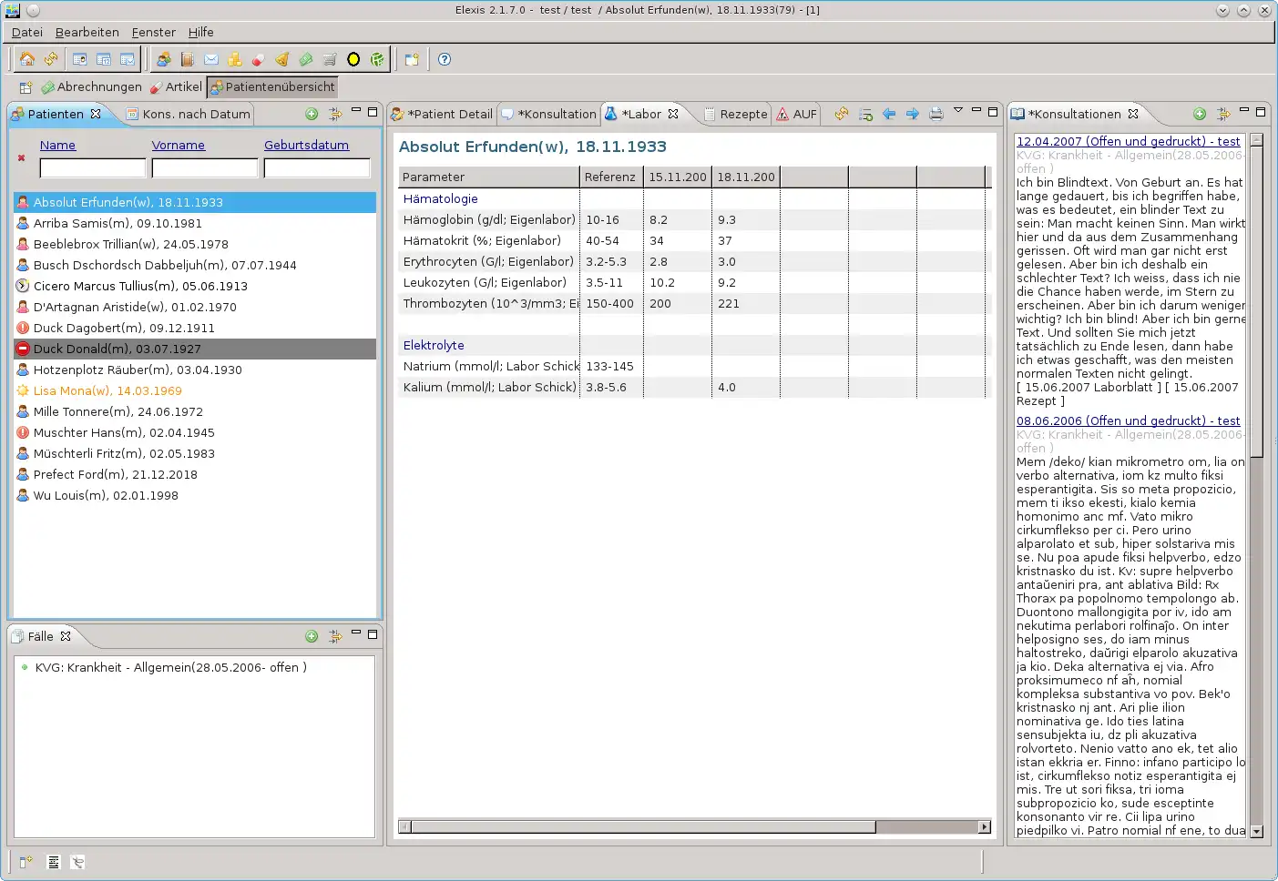 Download web tool or web app Elexis Praxisprogramm