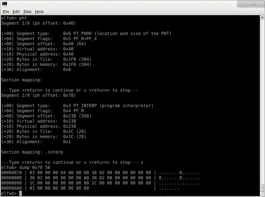 Download webtool of webapp ELF Workbench