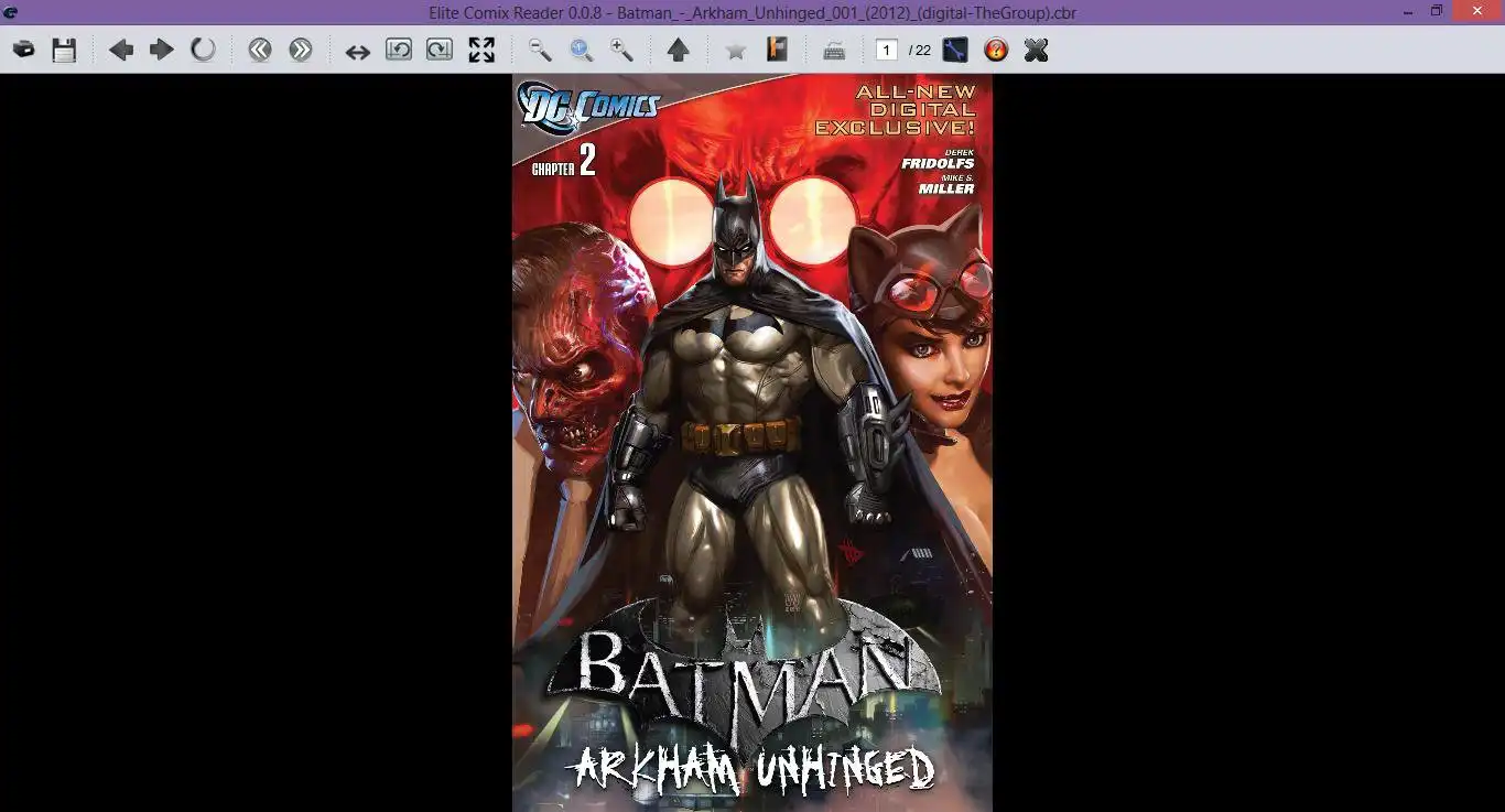 Web ツールまたは Web アプリ Elite Comix Reader をオンラインでダウンロードして Linux で実行します