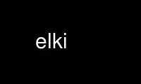 Run elki in OnWorks free hosting provider over Ubuntu Online, Fedora Online, Windows online emulator or MAC OS online emulator