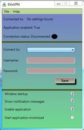 Download web tool or web app EllixVPN