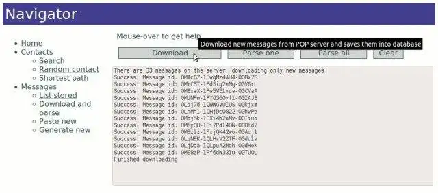 Download web tool or web app Email Parser