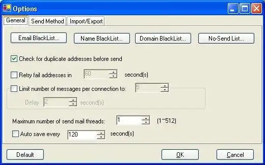 Download web tool or web app EmailSender