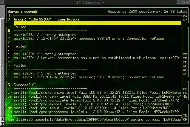 Download web tool or web app EMC Networker Monitoring Tool