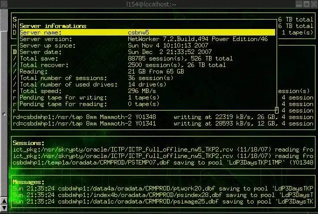 Download web tool or web app EMC Networker Monitoring Tool