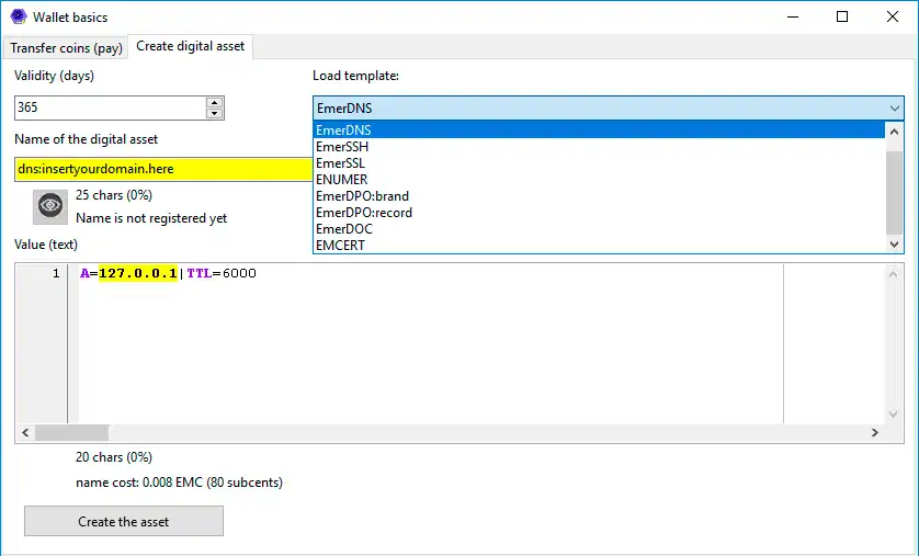 Muat turun alat web atau aplikasi web EmerAPI KeyKeeper