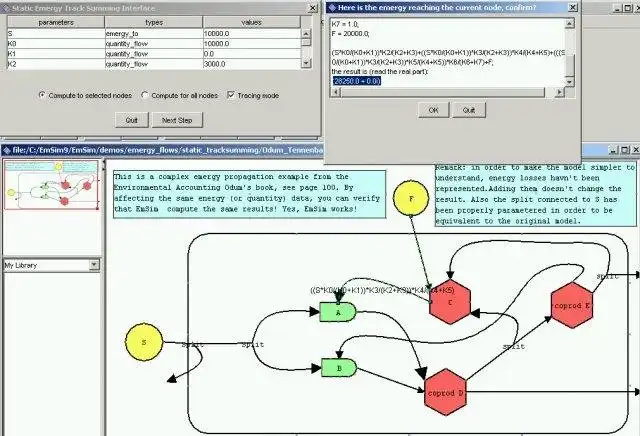 Download web tool or web app EMERGY SIMULATOR