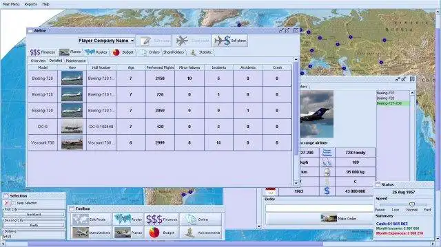 Download web tool or web app eMo AERO Boss to run in Windows online over Linux online