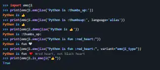 Python용 웹 도구 또는 웹 앱 Emoji 다운로드