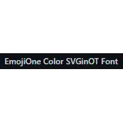 قم بتنزيل تطبيق EmojiOne Color SVGinOT Font على Windows مجانًا لتشغيل Wine عبر الإنترنت في Ubuntu عبر الإنترنت أو Fedora عبر الإنترنت أو Debian عبر الإنترنت