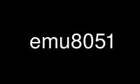 Run emu8051 in OnWorks free hosting provider over Ubuntu Online, Fedora Online, Windows online emulator or MAC OS online emulator