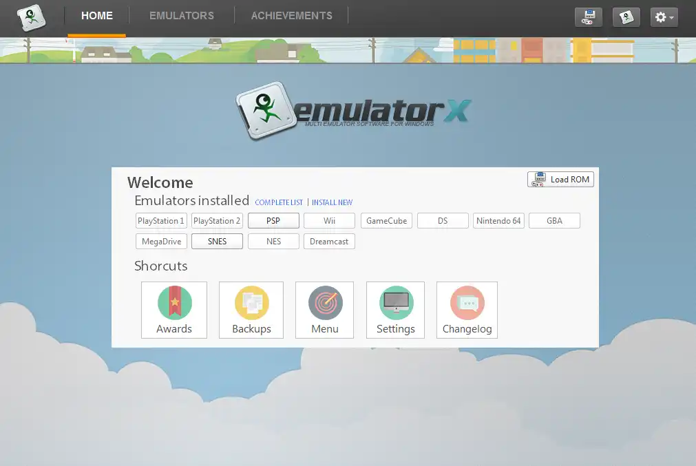 Download web tool or web app Emulatorx to run in Windows online over Linux online