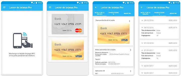 دانلود ابزار وب یا برنامه وب EMV NFC Paycard Enrollment