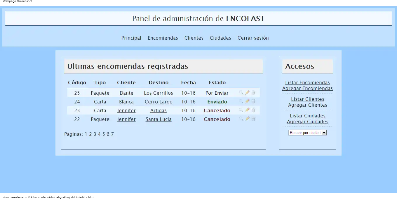 Download webtool of webapp EncoFast