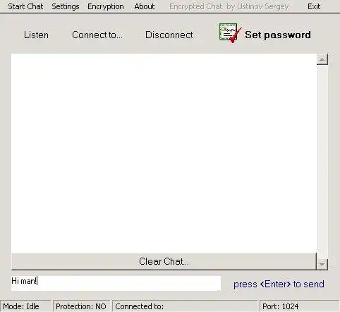 Download web tool or web app Encrypted Chat