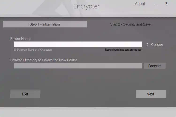 Download web tool or web app Encrypter
