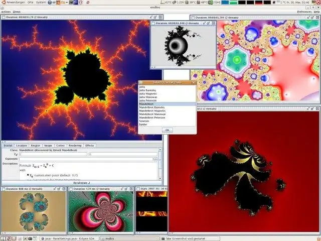 Download web tool or web app Endlos - Multithreaded Fractals