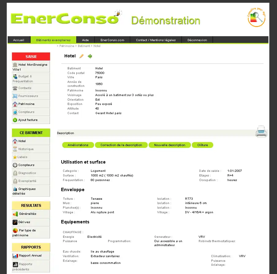 ওয়েব টুল বা ওয়েব অ্যাপ EnerConso ডাউনলোড করুন