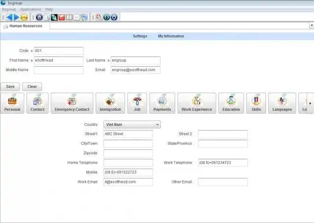 Download web tool or web app engroup