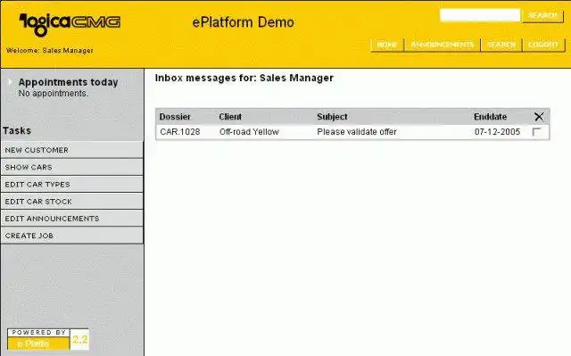Download web tool or web app ePlatform