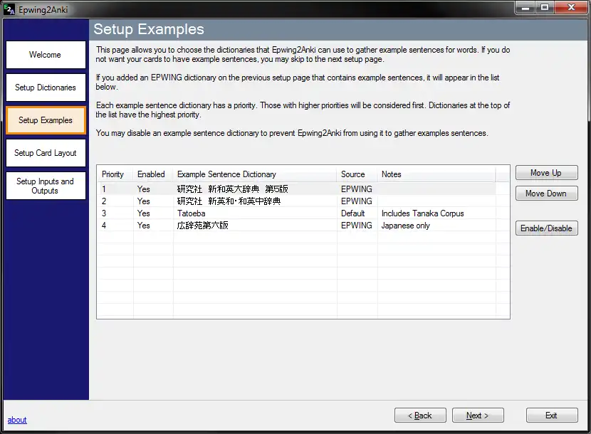 Download web tool or web app Epwing2Anki