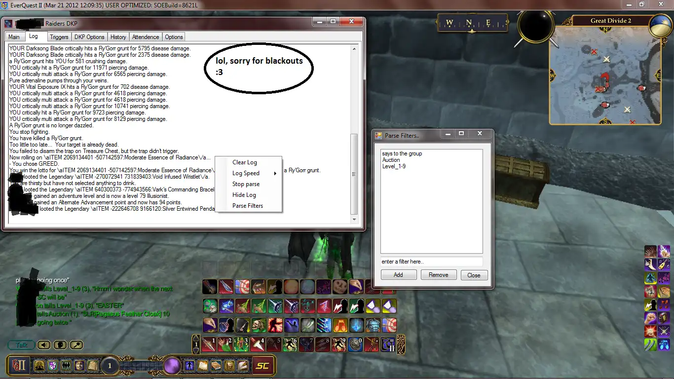 Download web tool or web app eq2triggery