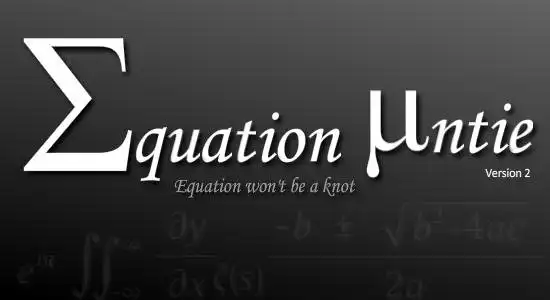 Download web tool or web app Equation Untie (Equation Solver)