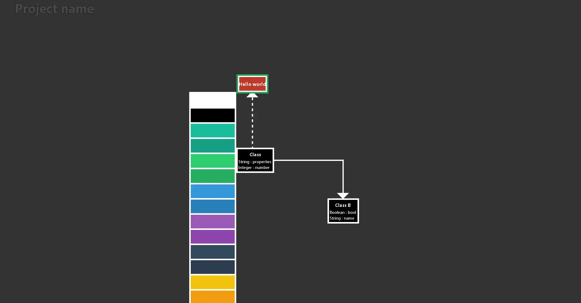 Download web tool or web app E.R.A simple uml