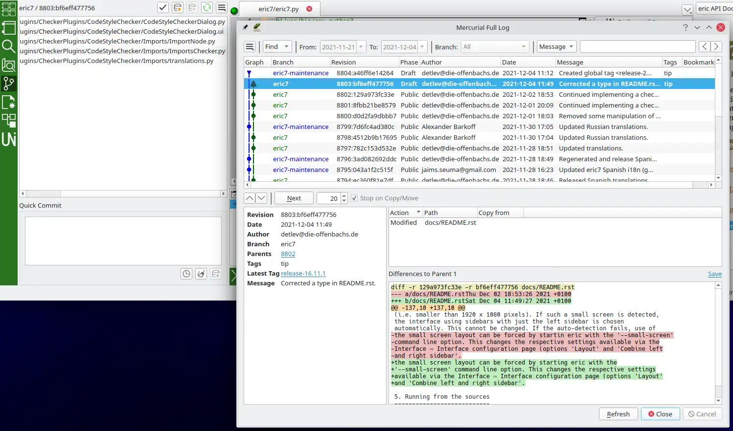 Mag-download ng web tool o web app Eric Integrated Development Environment