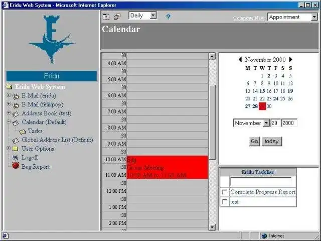 Laden Sie das Web-Tool oder die Web-App Eridu herunter – webbasierte Groupware