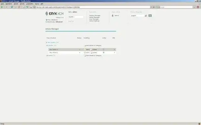 Download web tool or web app ERYX XCM