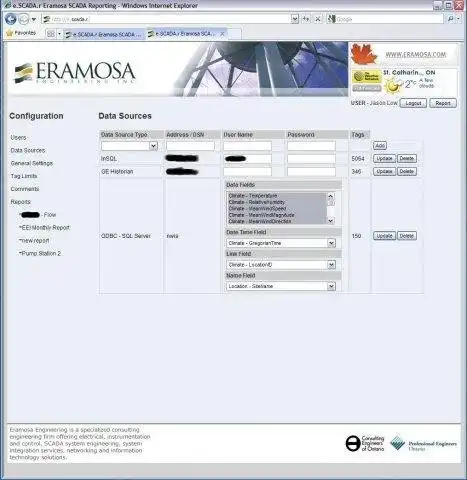 Download web tool or web app e.SCADA.r