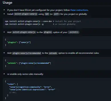 Tải xuống công cụ web hoặc ứng dụng web eslint-plugin-sonarjs