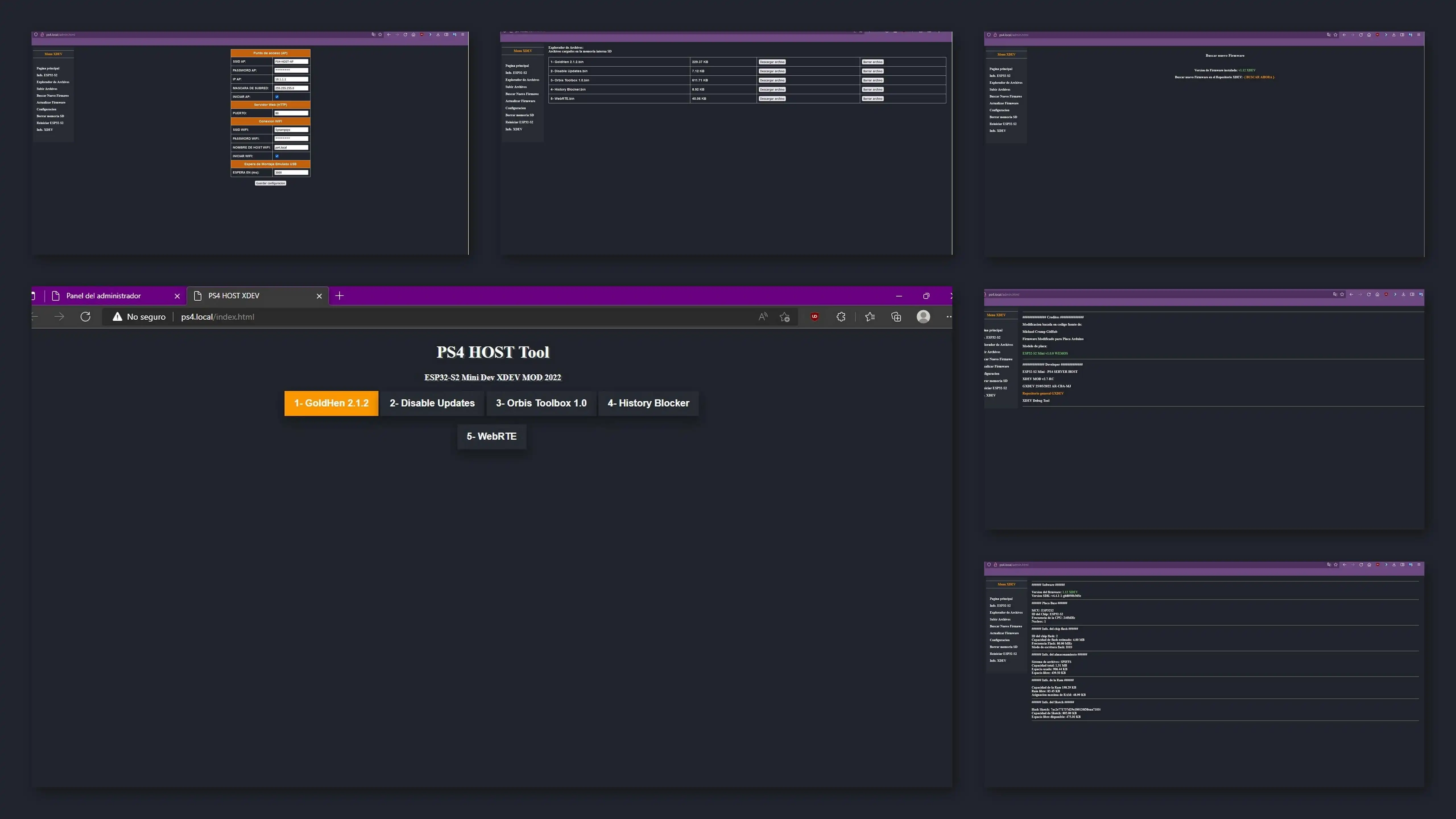 Descargue la herramienta web o la aplicación web ESP32-S2-Mini