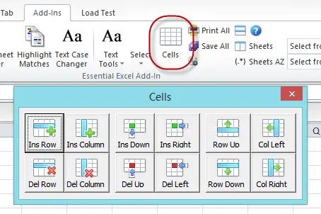 Baixe a ferramenta da Web ou o aplicativo da Web Essential Excel Add-In