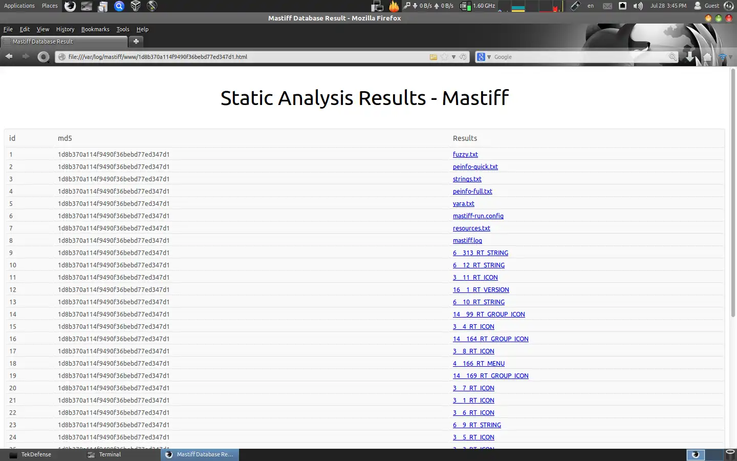 Descărcați instrumentul web sau aplicația web ESPEE - Penetration Testing Forensics