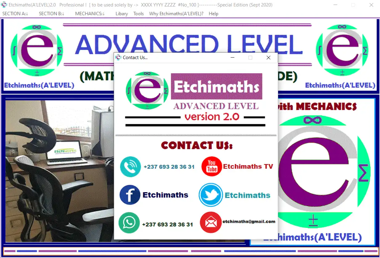 Download web tool or web app Etchimaths (ALL categories)