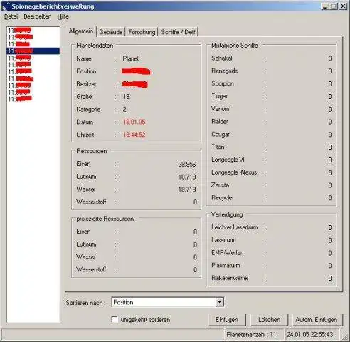 Download web tool or web app Eternal Chronicles Spioberichtverwaltung to run in Windows online over Linux online