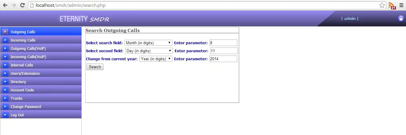 Télécharger l'outil Web ou l'application Web Eternity smdr