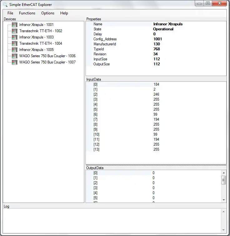 Download web tool or web app EtherCAT Explorer