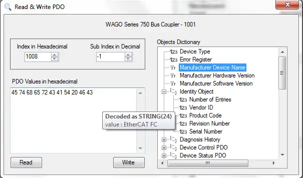 Download web tool or web app EtherCAT Explorer