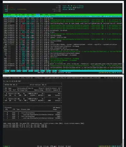 ดาวน์โหลดเครื่องมือเว็บหรือเว็บแอป Ethereum Mining NVIDIA Graph Card Ubuntu